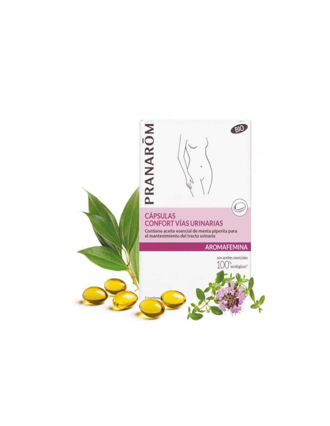 PRANAROM CAPSULAS CONFORT VIAS URINARIAS 30CAP