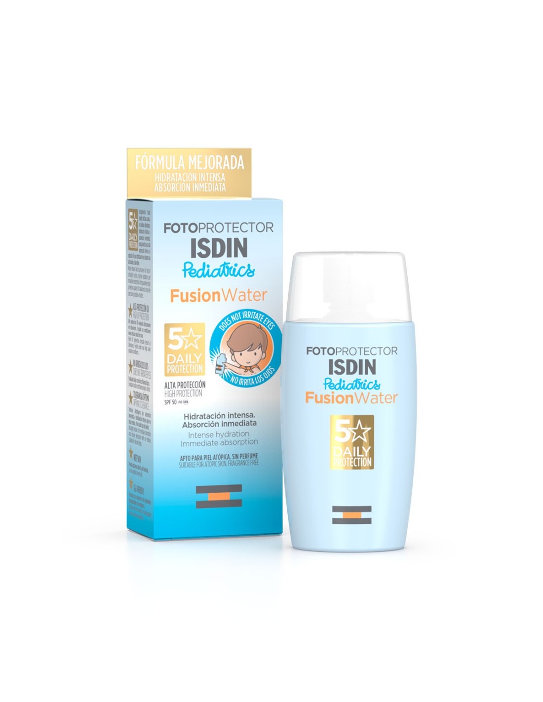 FOTOPROTECTOR ISDIN FUSION WATER PEDIATRICO  50ML