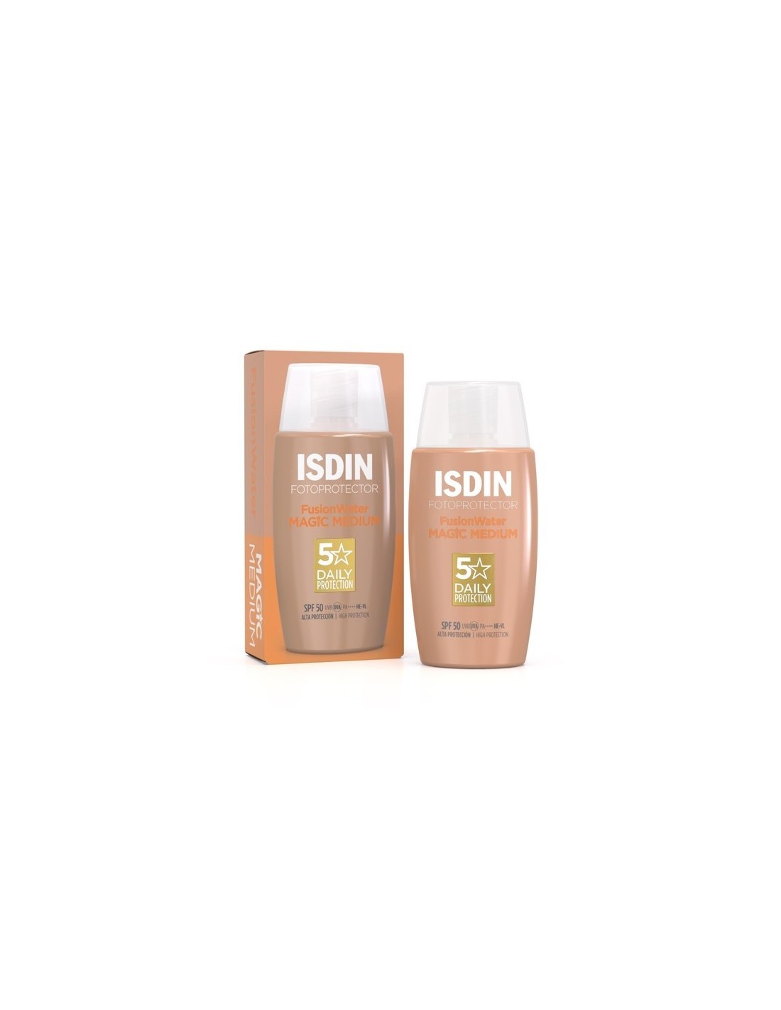 FOTOPROTECTOR ISDIN FUSION WATER COLOR MEDIUM SPF 50