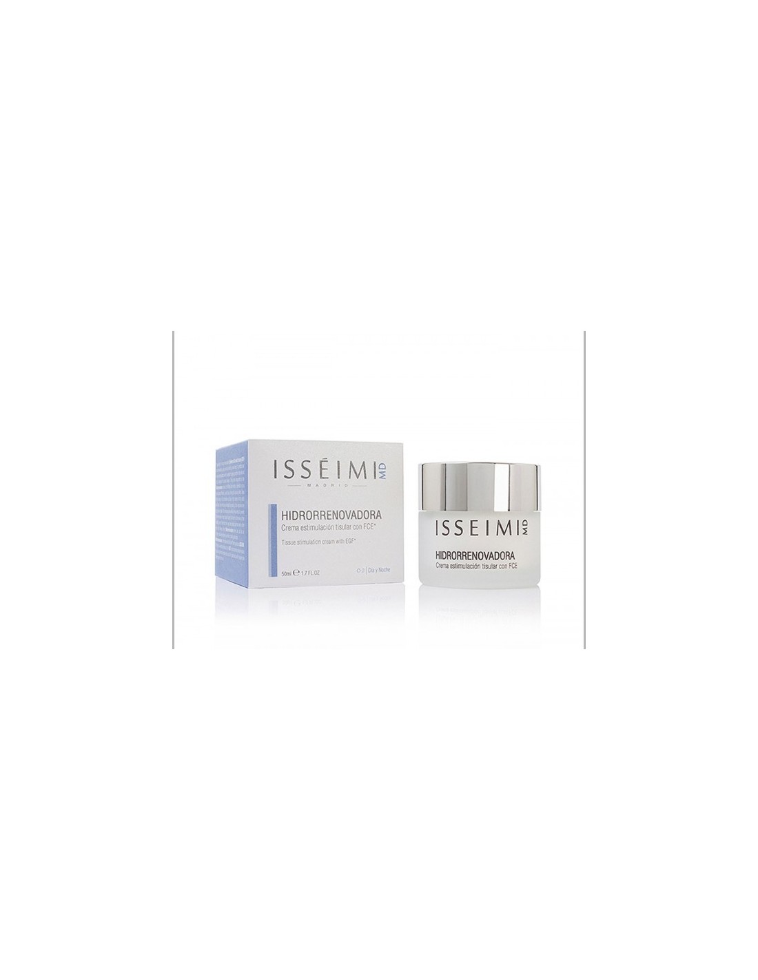 Isséimi Hidrorrenovadora 50 ml - Crema hidratante natural